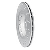 GeoSpec-Coated Drilled Rotor, Fits Select BMW, Position: Rear Right - image 1