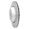 GeoSpec-Coated Drilled Rotor, Fits Select BMW, Position: Rear Left - image 1