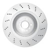 GeoSpec-Coated Drilled Rotor, Fits Select BMW, Position: Rear Left - image 2