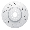 GeoSpec-Coated Drilled Rotor, Fits Select BMW, Position: Right Front - image 1