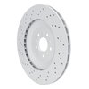 GeoSpec-Coated Drilled Rotor, Fits Select BMW, Position: Rear Right - image 4