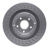 GeoSpec-Coated Drilled Rotor, 2006-2013 GM, Position: Front - image 4