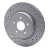 GeoSpec-Coated Drilled Rotor, 2006-2013 GM, Position: Rear - image 2