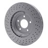 GeoSpec-Coated Drilled Rotor, 2005-2008 GM, Position: Front - image 2