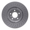 GeoSpec-Coated Drilled Rotor, 2005-2008 GM, Position: Front - image 3