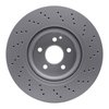 GeoSpec-Coated Drilled Rotor, 2000-2003 Mercedes-Benz, Position: Front - image 2