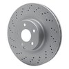 GeoSpec-Coated Drilled Rotor, 2001-2006 Mercedes-Benz, Position: Front - image 2
