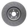 GeoSpec-Coated Drilled Rotor, 2001-2006 Mercedes-Benz, Position: Front - image 3