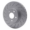 GeoSpec-Coated Drilled Rotor, 2005-2006 Mercedes-Benz, Position: Front - image 2