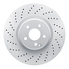 GeoSpec-Coated Drilled Rotor, 2003-2006 Mercedes-Benz, Position: Front