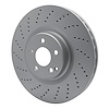 GeoSpec-Coated Drilled Rotor, 2003-2016 Mercedes-Benz, Position: Front - image 1
