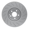 GeoSpec-Coated Drilled Rotor, 2002-2009 Mercedes-Benz, Position: Front - image 3