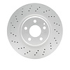 GeoSpec-Coated Drilled Rotor, 2003-2012 Mercedes-Benz, Position: Front - image 1