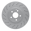 GeoSpec-Coated Drilled Rotor, 2007-2013 Mercedes-Benz, Position: Front - image 1