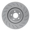GeoSpec-Coated Drilled Rotor, 2007-2013 Mercedes-Benz, Position: Front - image 3