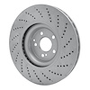 GeoSpec-Coated Drilled Rotor, 2008-2021 Mercedes-Benz, Position: Front