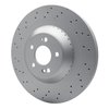 GeoSpec-Coated Drilled Rotor, 2015-2017 Mercedes-Benz, Position: Rear - image 2