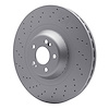 GeoSpec-Coated Drilled Rotor, 2015-2017 Mercedes-Benz, Position: Front - image 1