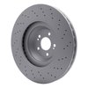 GeoSpec-Coated Drilled Rotor, 2015-2017 Mercedes-Benz, Position: Front - image 3