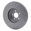 GeoSpec-Coated Drilled Rotor, Fits Select Mercedes-Benz, Position: Front - image 3