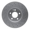 GeoSpec-Coated Drilled Rotor, 2012-2017 Mercedes-Benz, Position: Front - image 2
