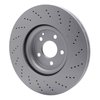 GeoSpec-Coated Drilled Rotor, 2015-2017 Mercedes-Benz, Position: Front - image 2