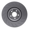 GeoSpec-Coated Drilled Rotor, 2015-2017 Mercedes-Benz, Position: Front - image 3