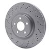 GeoSpec-Coated Drilled Rotor, 2015-2017 Mercedes-Benz, Position: Front - image 4