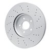 GeoSpec-Coated Drilled Rotor, Fits Select Mercedes-Benz, Position: Front - image 4