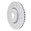 GeoSpec-Coated Drilled Rotor, Fits Select Mercedes-Benz, Position: Front - image 2