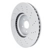 GeoSpec-Coated Drilled Rotor, Fits Select Mercedes-Benz, Position: Front - image 4