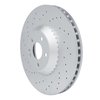 GeoSpec-Coated Drilled Rotor, Fits Select Mercedes-Benz, Position: Front - image 2