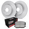 GEO-Carbon Brake Rotor Set w/Performance Off-Road/Tow Pads, Fits Select Mopar, Position: Rear - image 1
