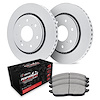 GEO-Carbon Brake Rotor Set w/Performance Off-Road/Tow Pads, 2004-2011 Ford/Lincoln/Mercury/Mazda, Position: Rear - image 1