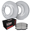 GEO-Carbon Brake Rotor Set w/Performance Off-Road/Tow Pads, Fits Select Ford/Lincoln/Mercury/Mazda, Position: Front - image 1