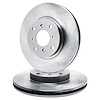 E-Line Blank Brake Rotor Set, 2007-2011 Mopar, Position: Front