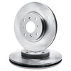 E-Line Blank Brake Rotor Set, 2002-2010 Renault, Position: Front - image 2