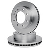 E-Line Blank Brake Rotor Set, 2000-2005 Mercedes-Benz, Position: Front
