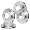 E-Line Blank Brake Rotor Set, 1999-2000 Ford/Lincoln/Mercury/Mazda, Position: Front & Rear - image 1