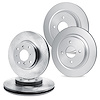 E-Line Blank Brake Rotor Set, 1998-1998 Mitsubishi, Position: Front & Rear - image 1