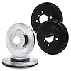 E-Line Blank Brake Rotor & Drum Set, 2004-2008 GM, Position: Front & Rear