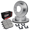 E-Line Blank Brake Rotor Set w/Performance Off-Road/Tow Pads & Hardware, 1999-1999 Ford/Lincoln/Mercury/Mazda, Position: Front - image 1