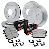 E-Line Blank Brake Rotor Set w/Performance Off-Road/Tow Pads & Hardware, 1997-2002 Ford/Lincoln/Mercury/Mazda - image 1