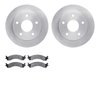 E-Line Blank Brake Rotor Set w/Performance Off-Road/Tow Pads, 2000-2001 Mopar, Position: Front - image 2