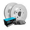 E-Line Brake Rotor w/Ceramic Pads, 1973-1981 Mopar, Position: Front - image 1