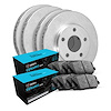 E-Line Brake Rotor w/Ceramic Pads, 2017-2019 Fits Multiple Makes/Models, Position: Front & Rear - image 1