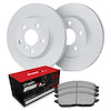 GEO-Carbon Brake Rotor Set w/Optimum OE Pads, 2012-2013 Audi/Porsche/Volkswagen, Position: Front - image 1