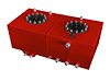 2050MB Aluminum Air/Ice Fuel Cooler Fuel Cell Combo, 5-Gallon, Red Powder Coated - image 1