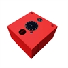 12-Gallon Aluminum EFI Pump Ready Fuel Cell 17 in. L x 17 in. W x 10 in. H - Red - image 1