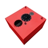 12-Gallon Aluminum EFI Pump Ready Fuel Cell 17 in. L x 17 in. W x 10 in. H - Red - image 1